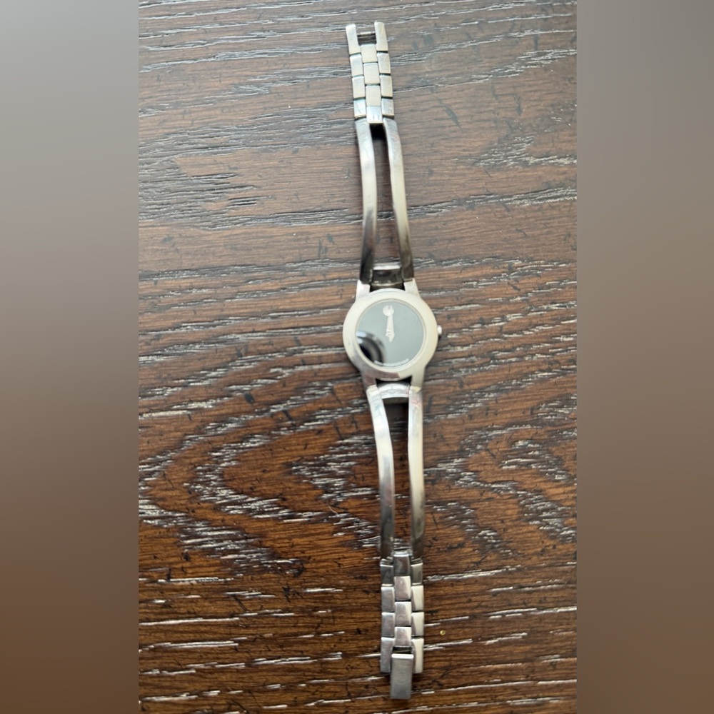 Movado Silver Watch